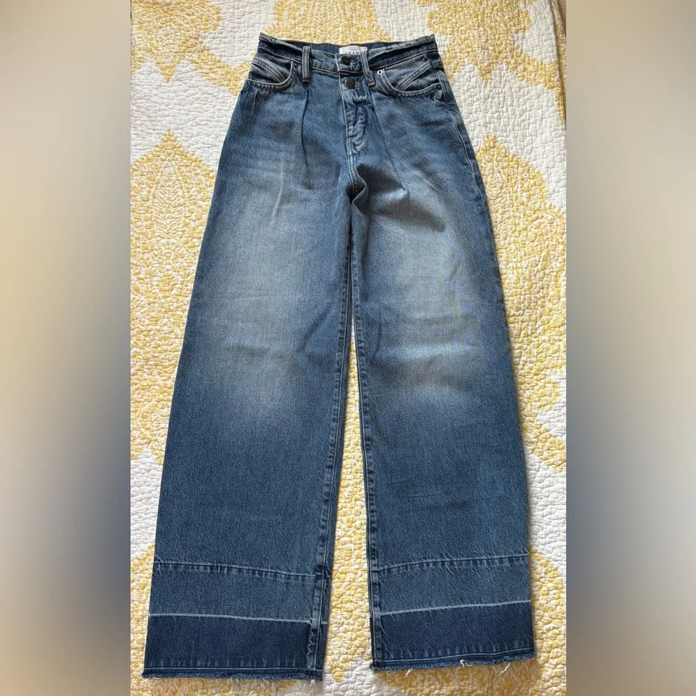 Frame high rise jeans size 23 like new - Picture 1 of 4